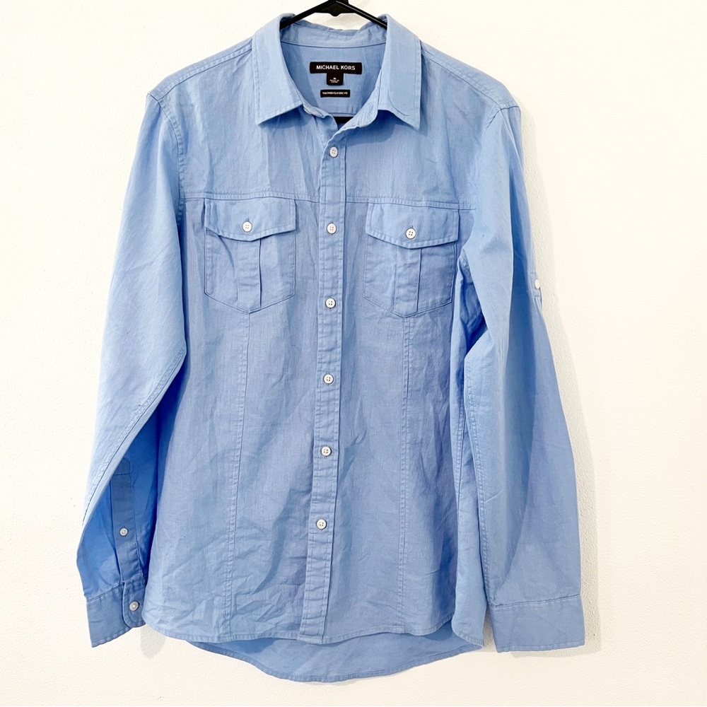 Michael Kors Button Down Shirt-Size Medium
